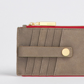 *210 West Pewter BG-Red Zip