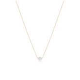 16" Necklace Gold- Admire Pearl
