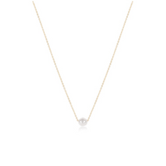 16" Necklace Gold- Admire Pearl