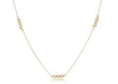 17" Choker Joy Simplicity Chain Gold - 3mm Gold