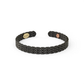 Metalystic Platinum Black 3mm Ring MD-LG