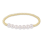 Beaded Bliss Pearl 6mm Bracelet