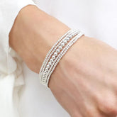 Classic Sterling 3mm Bead Bracelet