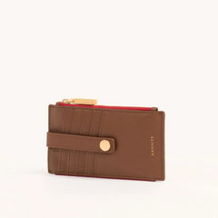 210 WEST Mahogany Pebble-BG-Red Zip