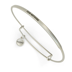 Fear Nothing POSY Antique Silver