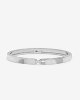 Ashley Lock Cuff Silver-white