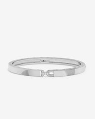 Ashley Lock Cuff Silver-white