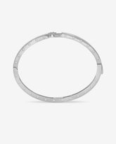 Ashley Lock Cuff Silver-white