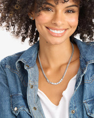 Baby Julian Loves Diamonds Necklace 16'