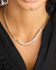 Baby Julian REALLY Loves Diamonds Necklace 16'