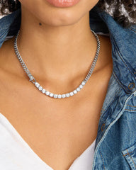 Baby Julian REALLY Loves Diamonds Necklace 16'