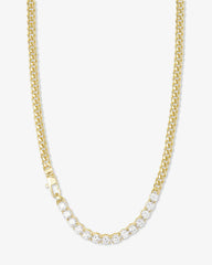 Baby Julian REALLY Loves Diamonds Necklace 18"