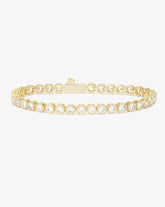 Baroness Tennis Bracelet Sz 7.5 Gold