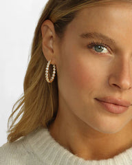 Baroness 1.25" Hoops - Gold