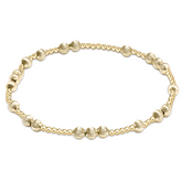 enewton extends - Hope Unwritten Dignity 4mm Bead Bracelet - Gold