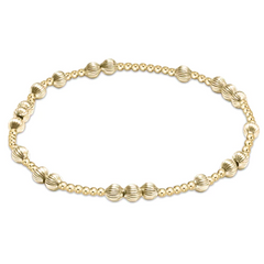 enewton extends - Hope Unwritten Dignity 4mm Bead Bracelet - Gold