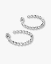 Baroness 1.25" Hoops - Silver