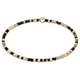Gameday Hope Unwritten Bracelet-Gold Luster-Onyx