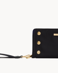 Bryant Wallet - Black Nylon Cargo - G - Red Zip