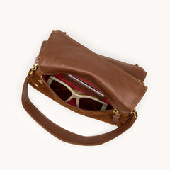 Dillon Sml-Chocolate Diamond Suede-AG