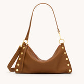 *Kyle-Mahogany Pebble-BG-Red Zip