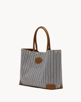 *Olympia Tote - Cabana Blue - BG
