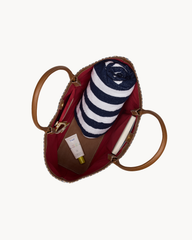 *Olympia Tote - Cabana Blue - BG