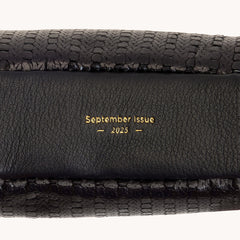 Paul Pocket Black Press BG Red Zip