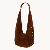 Tom Zip-Chocolate Diamond Suede-AG