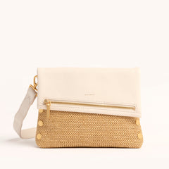 *VIP Med-Calla Lily White Raffia-BG