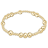 Hope Unwritten 6mm Bead Bracelet Gold