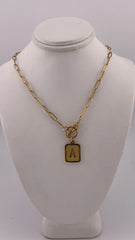 Initial Necklace - A