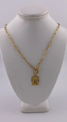 Initial Necklace - N