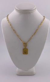 Initial Necklace - Q