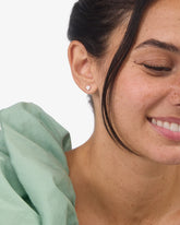 The Queen's 4mm Studs - Silver