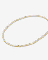 16" The Maven Tennis Necklace - Gold