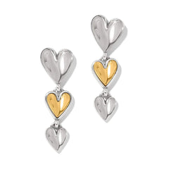 Cascade Heart Earrings