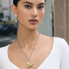 Cascade Heart Earrings