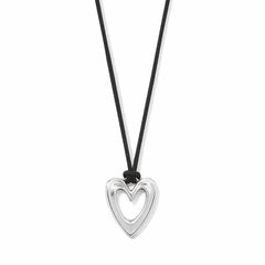 Cascade Open Heart Necklace