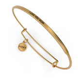 I Love You Mom POSY Antique Gold