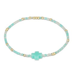 egirl Hope Unwritten Signature Cross Bracelet - What I Mint to Say