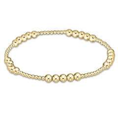 Classic Gold Blissful 4mm Bracelet
