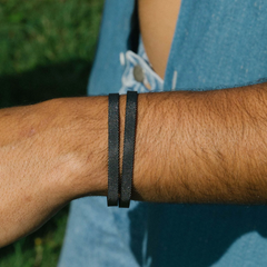 Metalystic Platinum Black 6mm Cuff