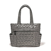 Pewter Mtlc Kameron Utility Tote