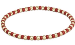 Gameday Grateful Bracelet-Bright Red