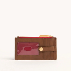 210 WEST Mahogany Pebble-BG-Red Zip
