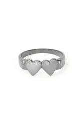 The Double OG Heart Ring Size 7