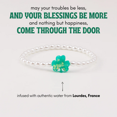 Lucky Shamrock Holy Water - Pearl