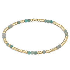 Hope Unwritten Gemstone Bracelet - Amazonite