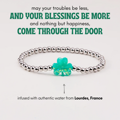 Lucky Shamrock Holy Water - Silver